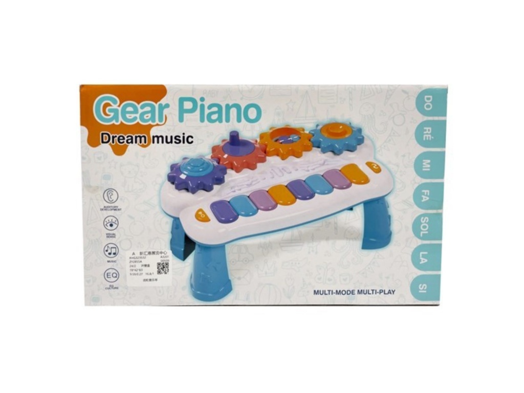 DIDACTICO ORGANO CON LUZ SONIDO 3AA 5770