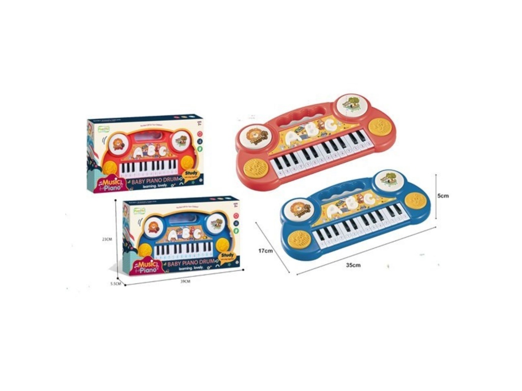 ORGANO TECLADO LUZ Y SONIDO 3AA CAJA 6591