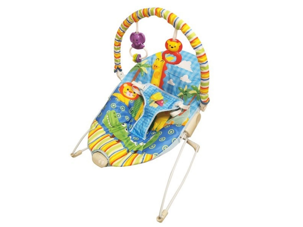 SILLA PARA BEBE MECEDORA CON MUSICA CAJA 7387