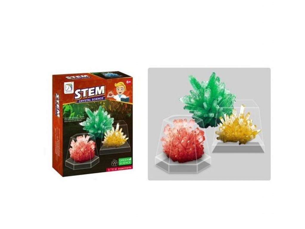 JUEGO DE CIENCIA CRISTALES EN CAJA