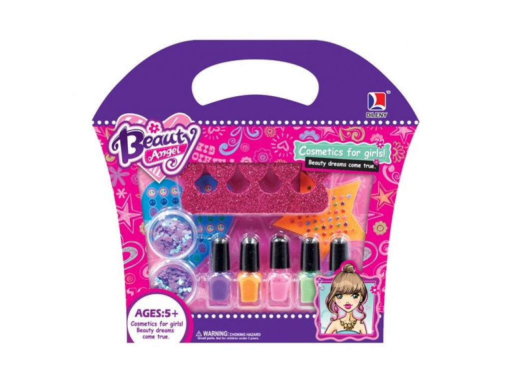 MAQUILLAJE INFANTIL CON ESMALTES
