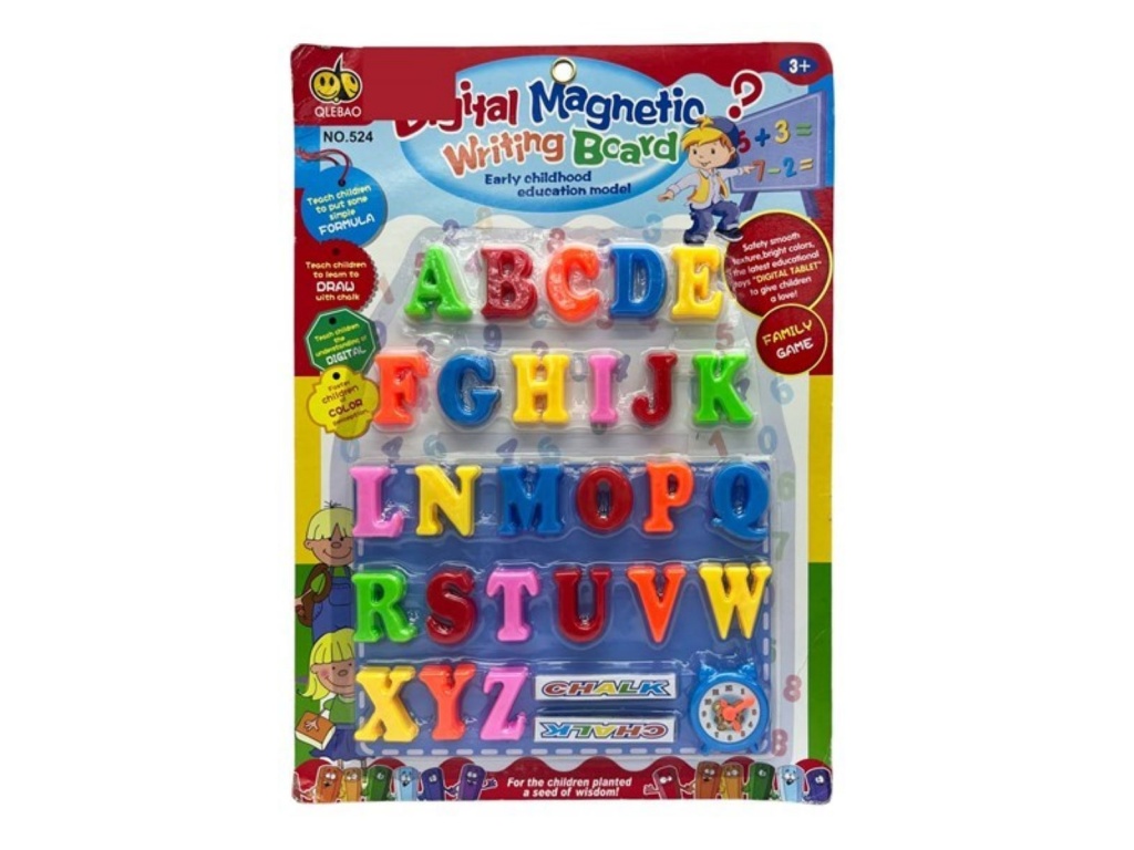 LETRAS MAGNETICA NUMEROS PIZARRA TIZA BC 3852