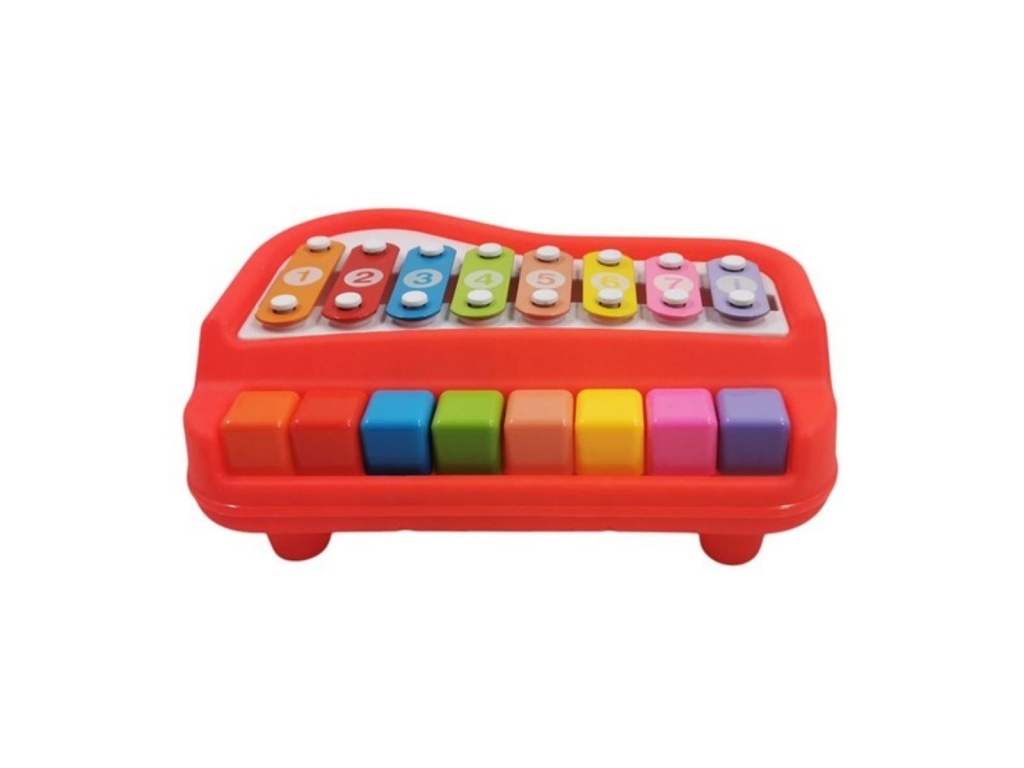 XILOFONO CON PIANO PARA BEBE EN CAJA  1079
