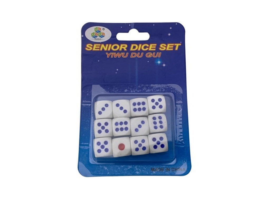JUEGO MESA DADOS X12 BC 2553