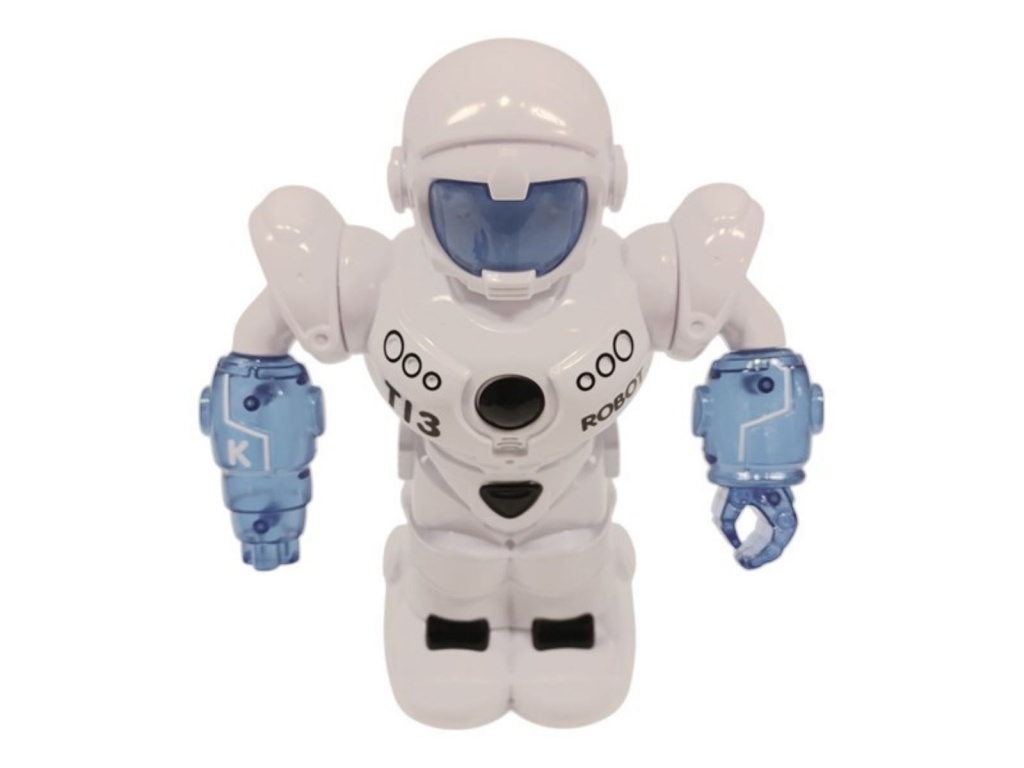 ROBOT CON R CON LUZ Y SONIDO EN CAJA 8998