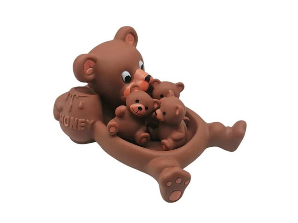 ANIMALES GOMA X 4 EN BOLSA 9326