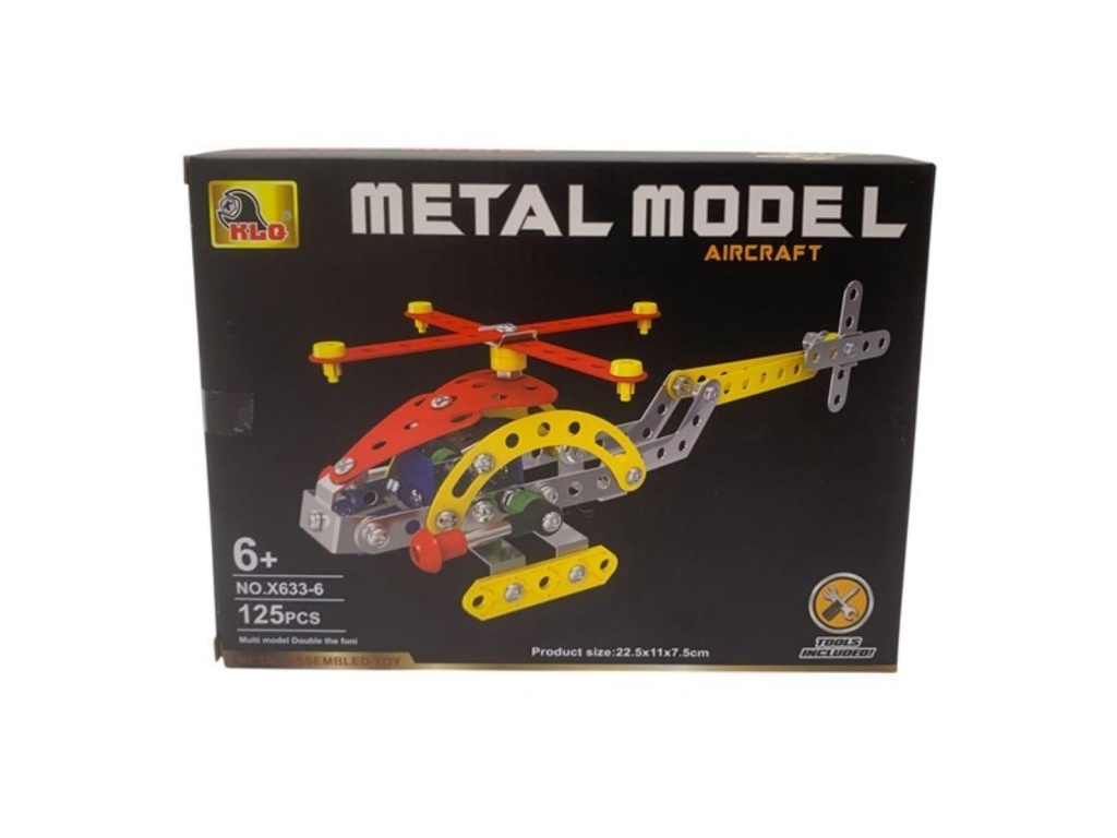 HELICOPTERO ARMAR METAL 125PZAS 2515