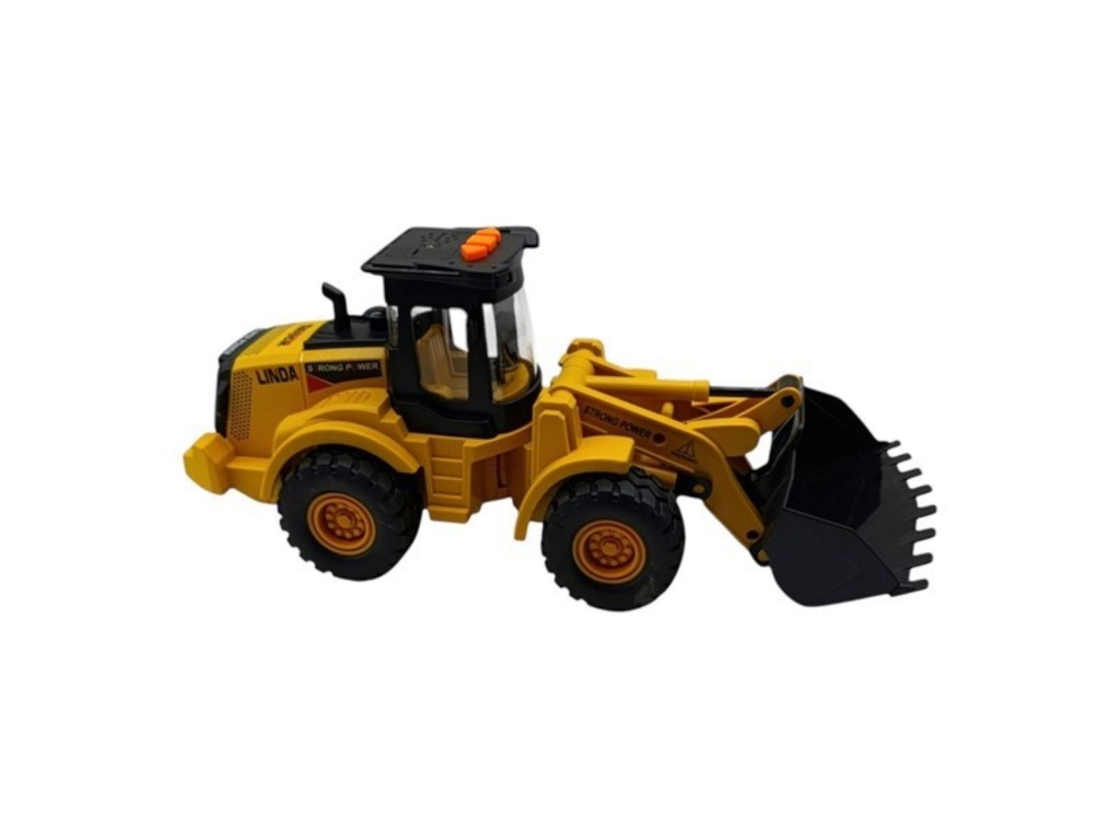 PALA EXCAVADORA CON LUZ Y SON CAJA  9028