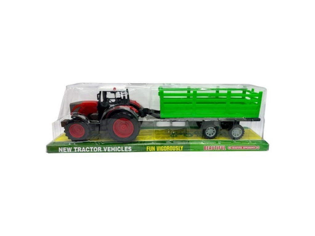 TRACTOR CON ZORRA EN BURBUJA  9142