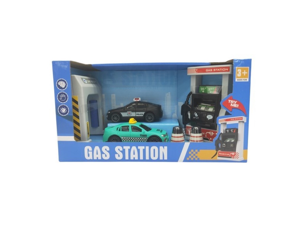 ESTACION SERVICIO CON AUTOS ACC CAJA 9679