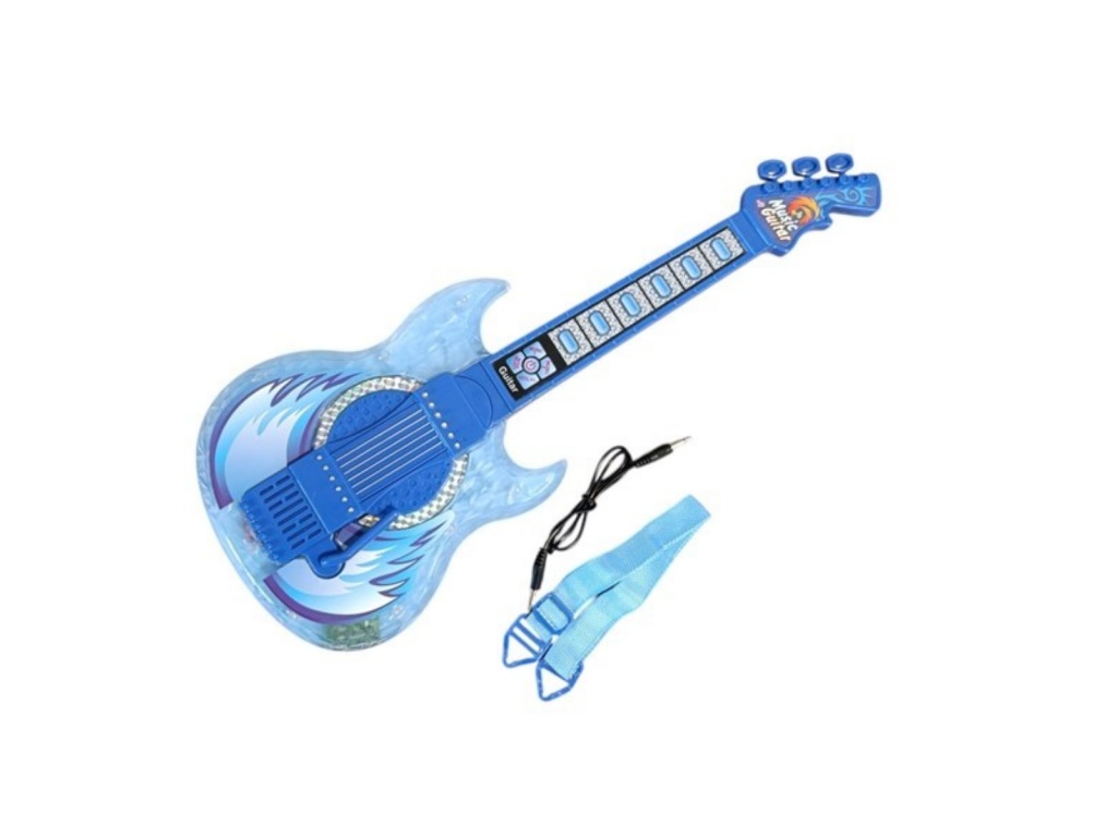 MICROFONO PIE CON GUITARRA LUZ SON AZ 8988
