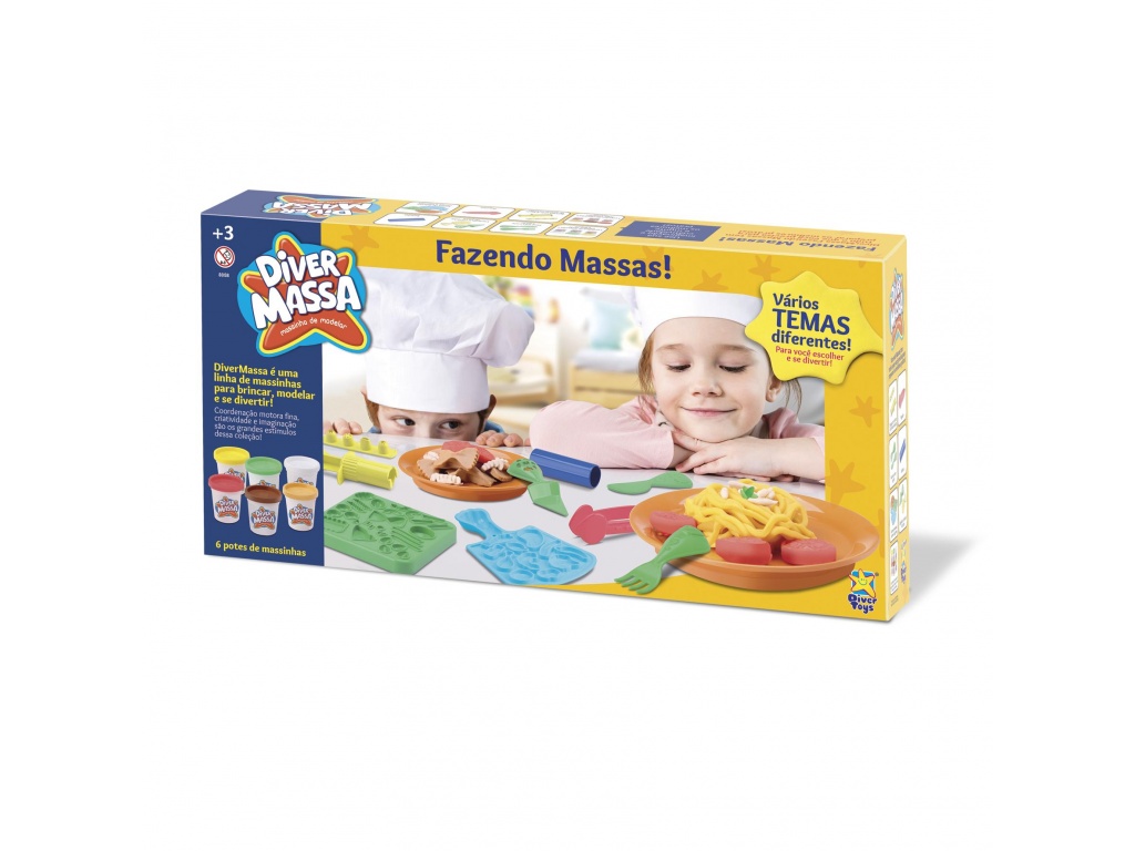 DIVER MASSAS HACIENDO PASTAS CON  ACCESORIOS