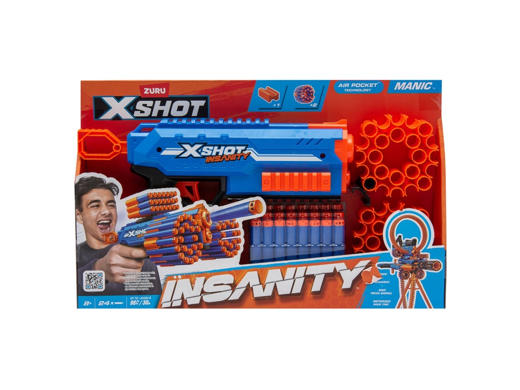 X SHOT INSANITY MANIC CON  24 DARDOS