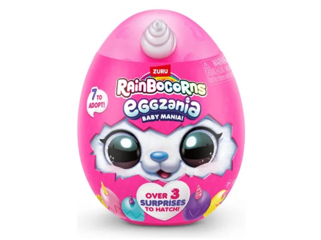 RAINBOCORNS EGGZANIAMINI PELUCHE 3 SORPRESAS