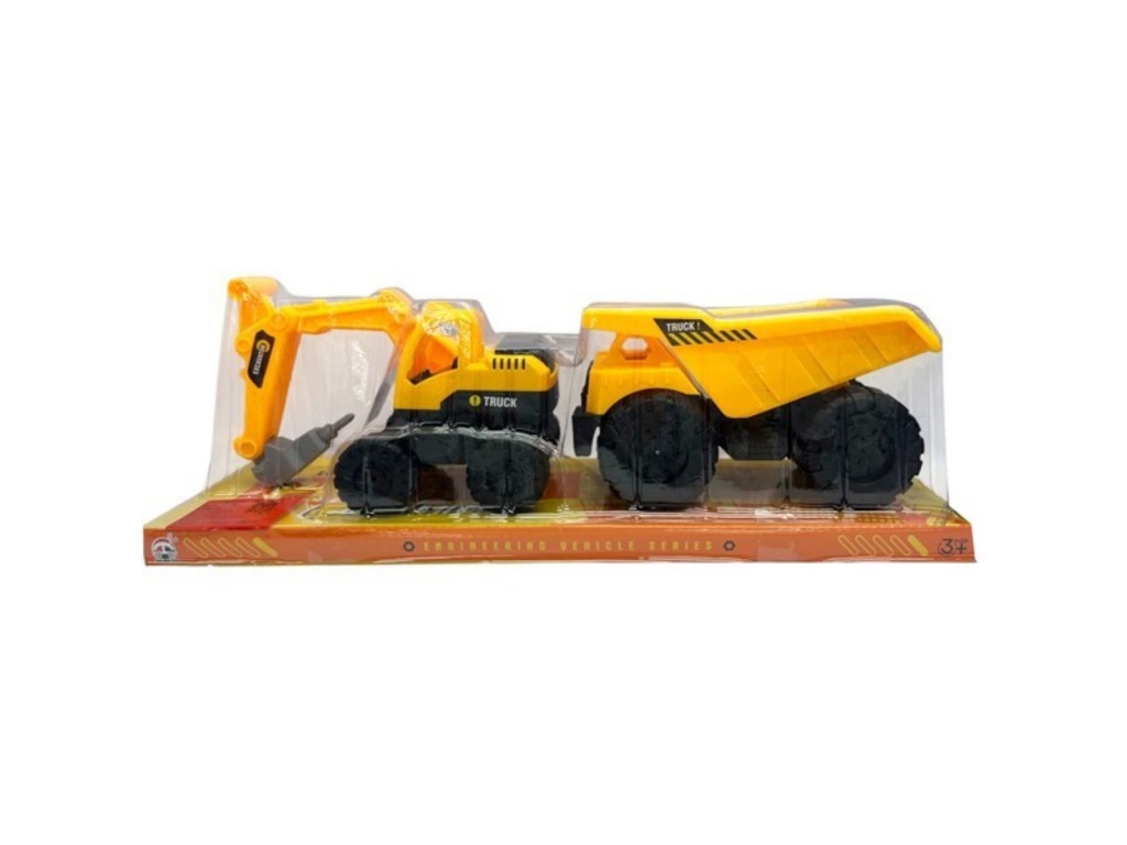 CAMION Y PALA EXCAVADORA EN BURBUJA 9284