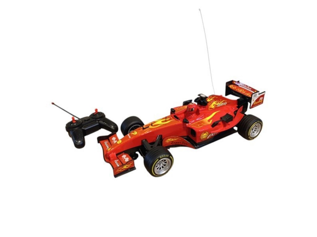 AUTO CON R F1 CARRERA EN CAJA 8961