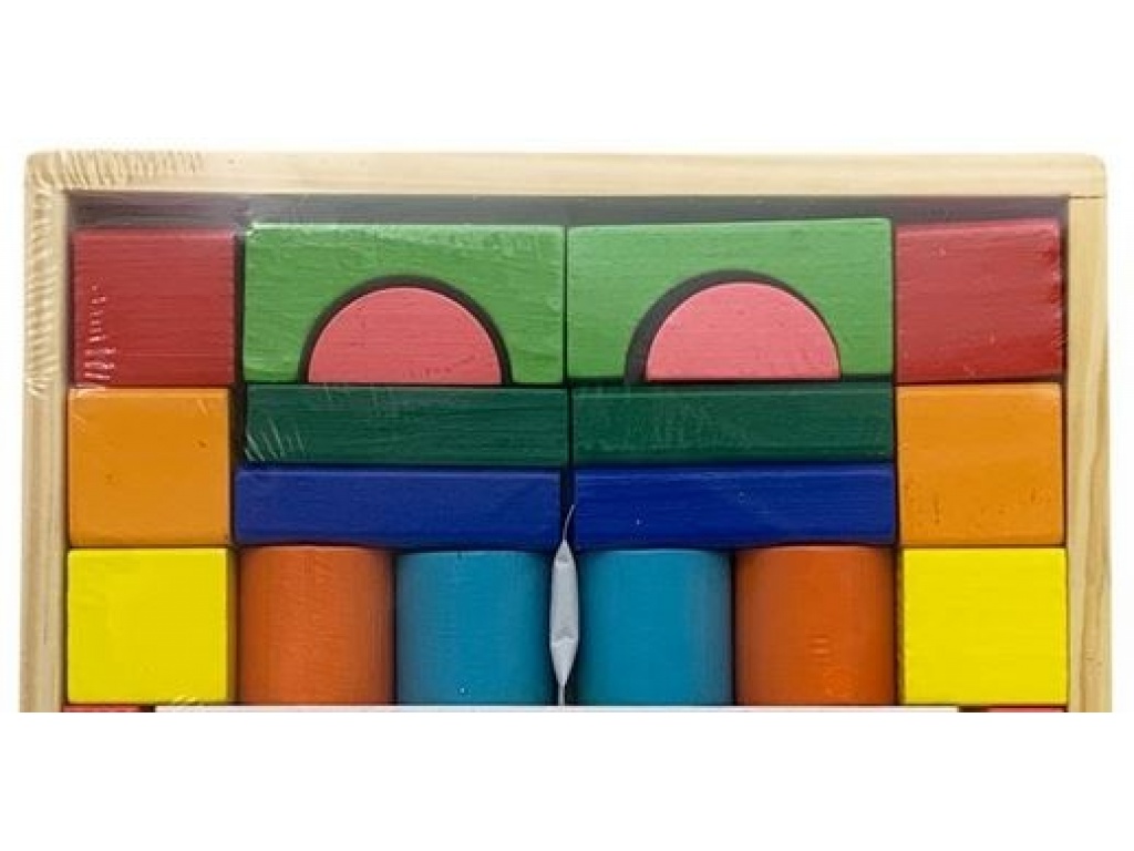 BLOQUES MADERA X30 PIEZAS 2541