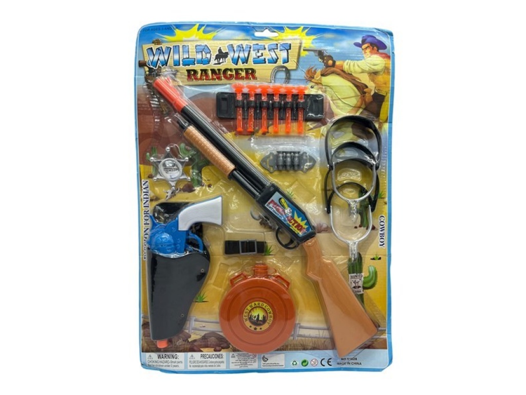 RIFLE CON PISTOLA Y ACCS EN BC 9278