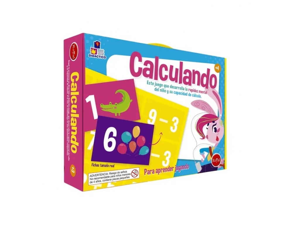 ROYAL CALCULANDO EN VALIJA