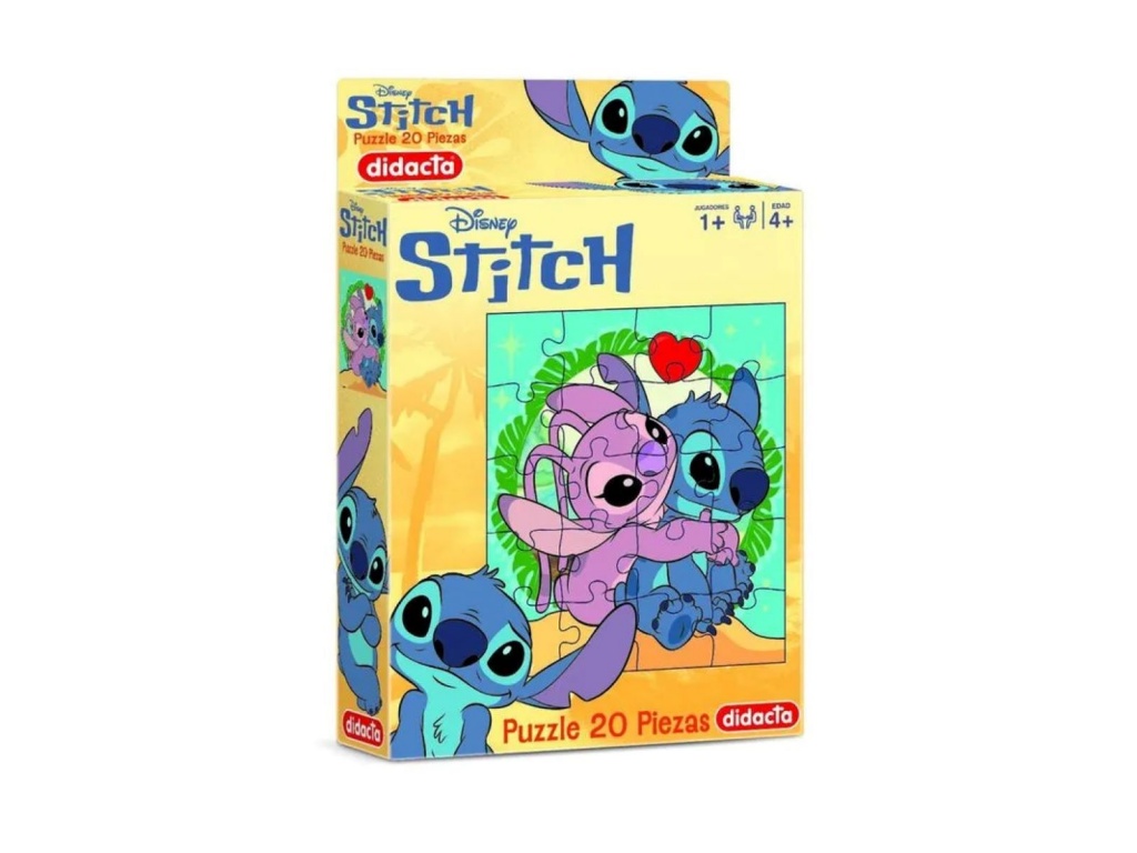 PUZZLE STITCH 20 PIEZAS 6 MODELOS