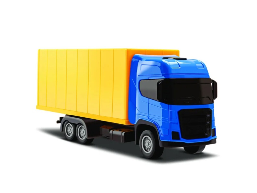 CAMION BRAVUS CARGA EN CAJA FLABER